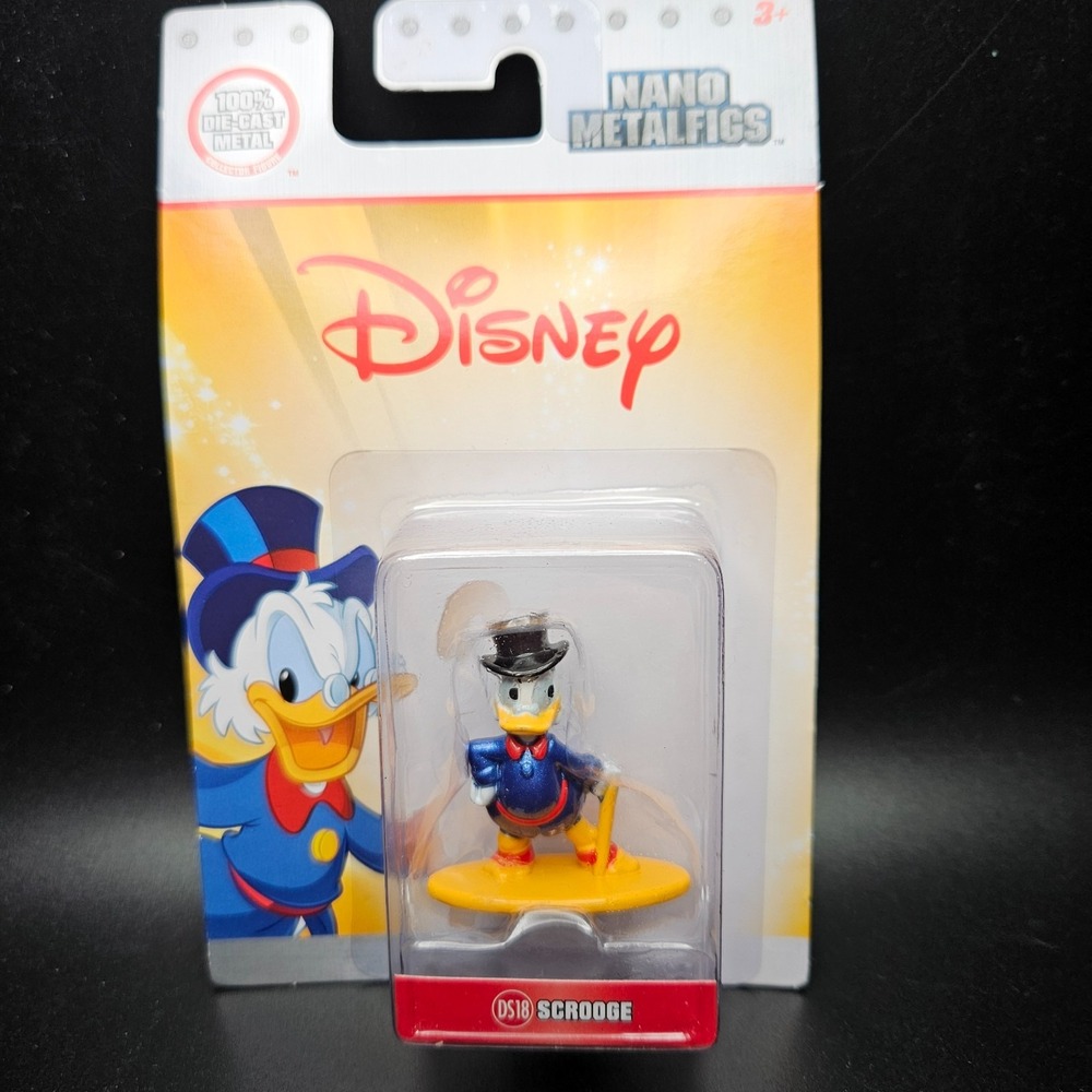 Disney Nano Metalfigs DS18‎ Scrooge McDuck Die-Cast Figure New